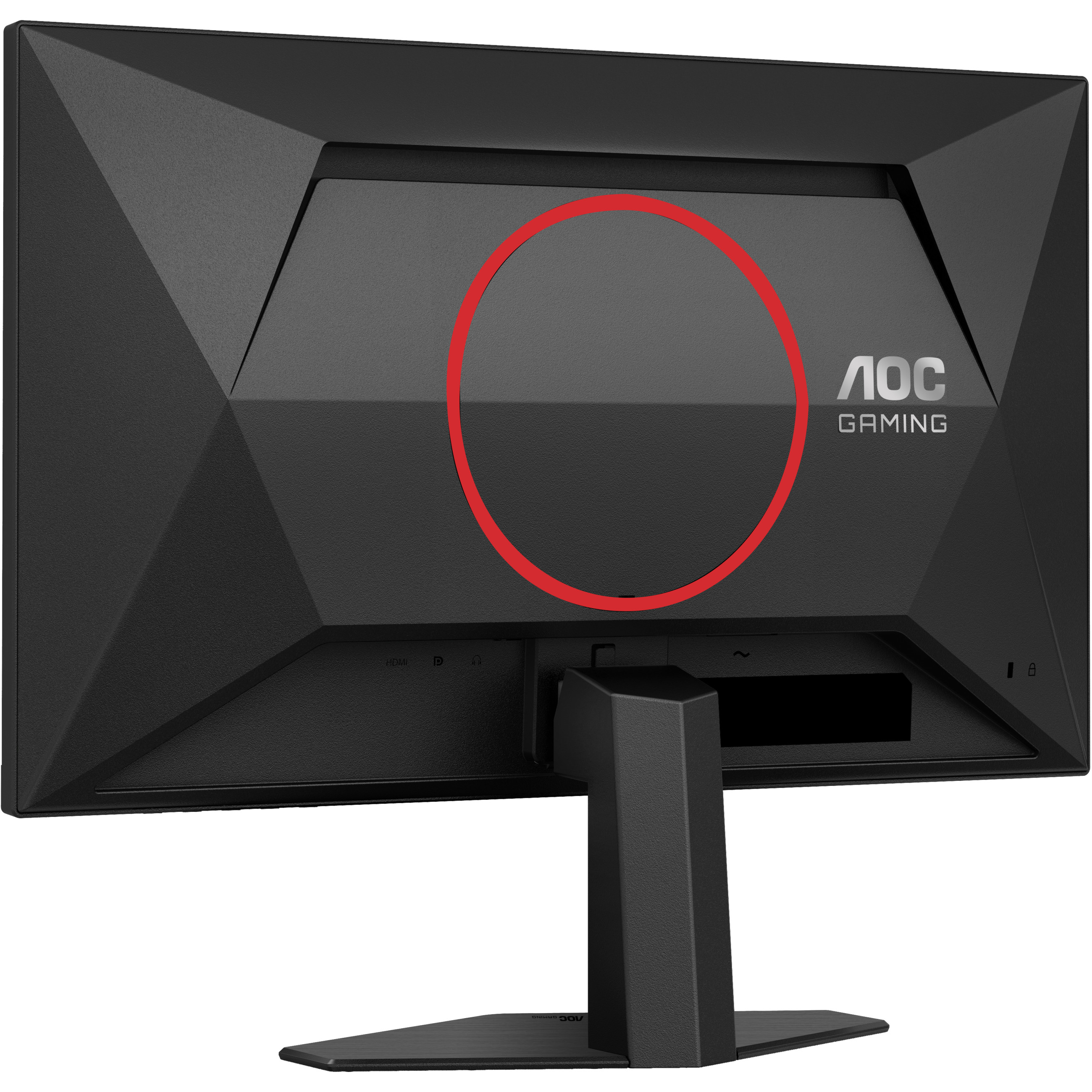 Monitor AOC Q24G4RE (60.5 cm (23.8"), 2560 x 1440 piksela, Quad HD, LED, Crna, Crvena)-4