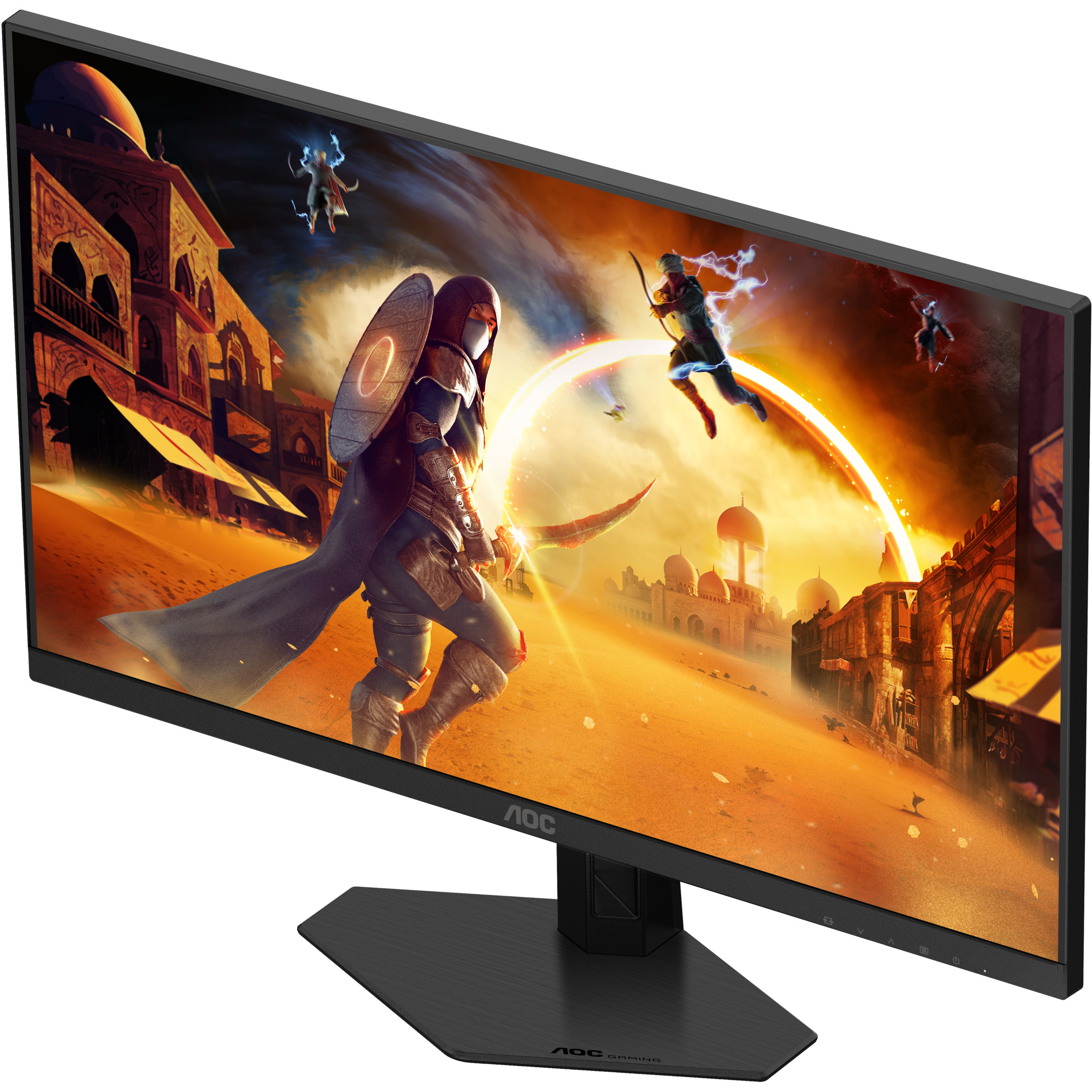 Monitor AOC Q24G4RE (60.5 cm (23.8"), 2560 x 1440 piksela, Quad HD, LED, Crna, Crvena)-13