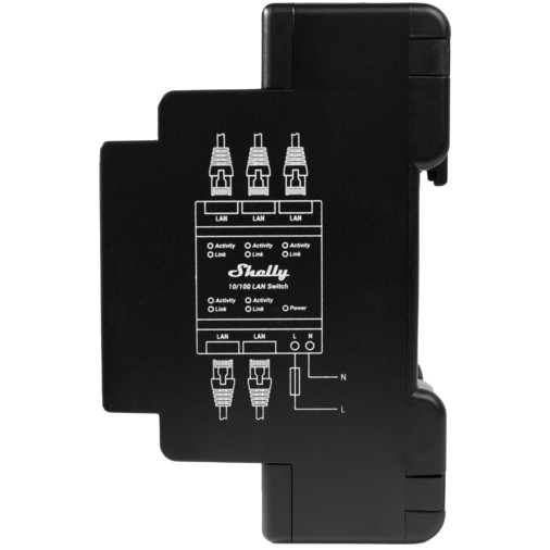 Smart prekidač SHELLY LAN Switch Black-1