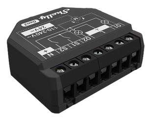 Shelly 2PM Gen3 Smart switch 2P Black
