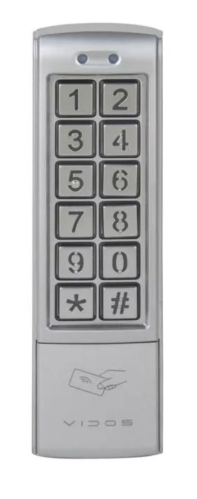 Šifrator s RFID čitačem VIDOS ZS52, IP68, IK10