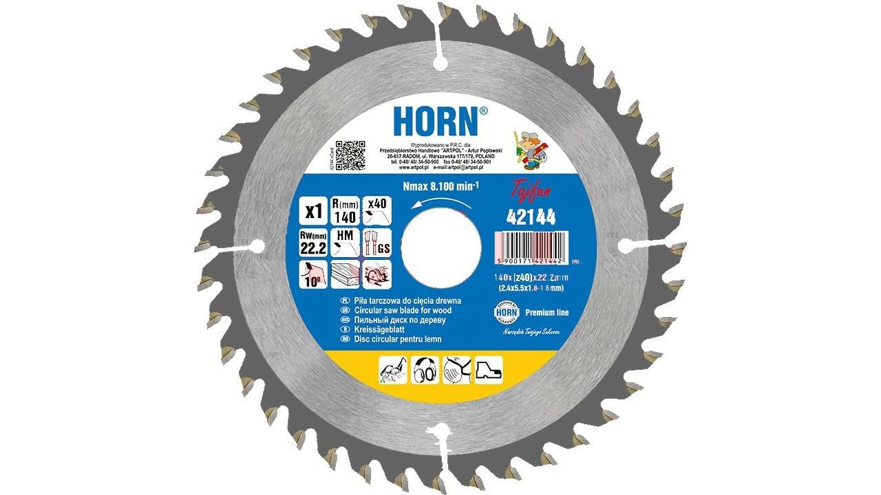 List kružne pile HORN 450x30mm 80Z s Widia zubima za drvo-0