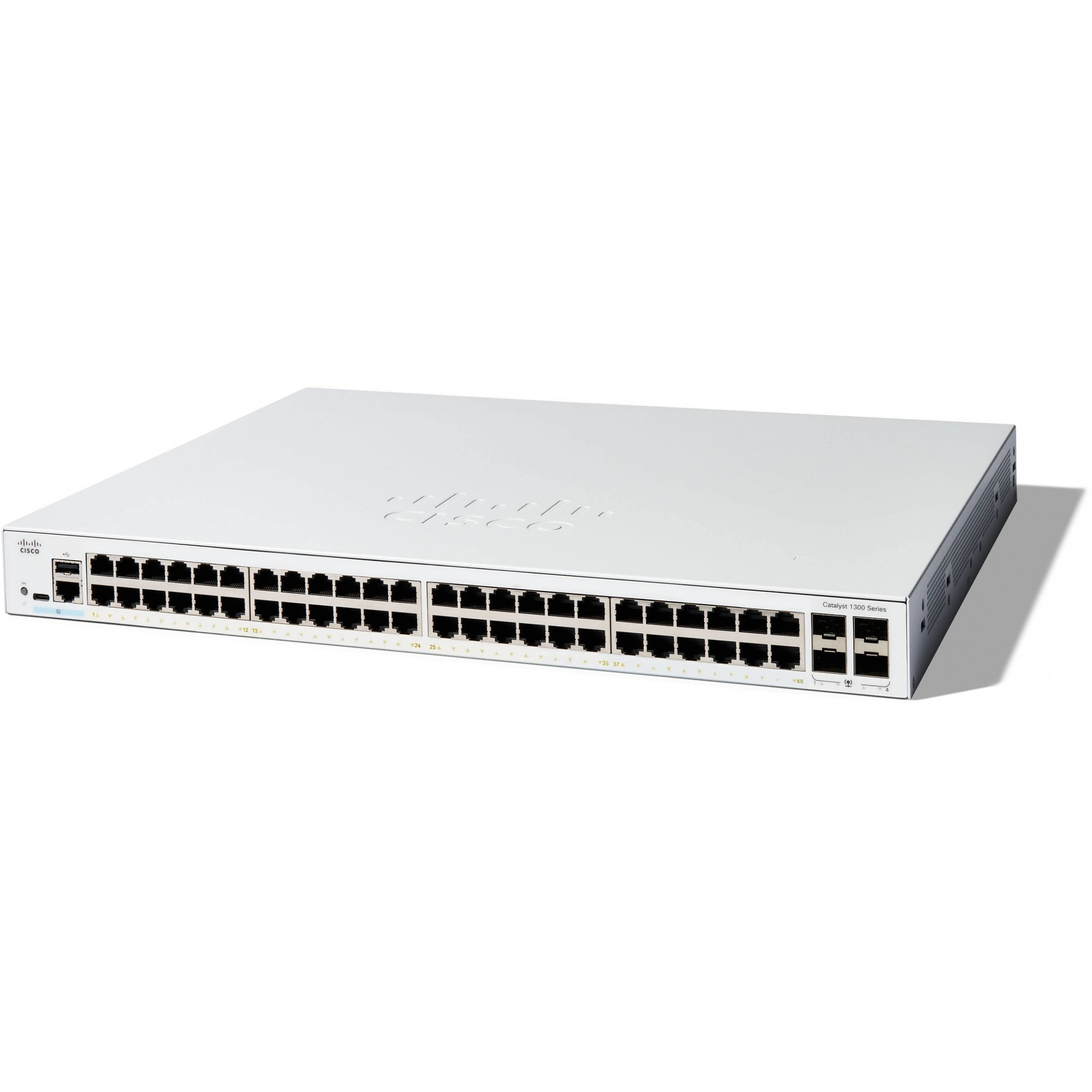 Managed Switch CISCO Catalyst 1300-48T-4G 48 Port GE 4x1GE SFP-0
