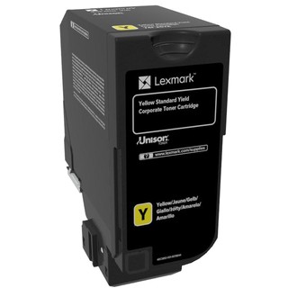 Toner LEXMARK, original, boja žuta