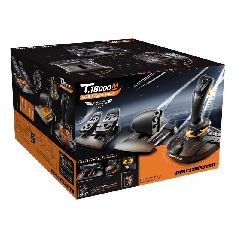 Thrustmaster Joystick T 16000M Flight Pack Black-7