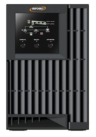 UPS Infosec E4 Value 1000 (Double-conversion (Online), 1 kVA, 3 AC izlaza)-0