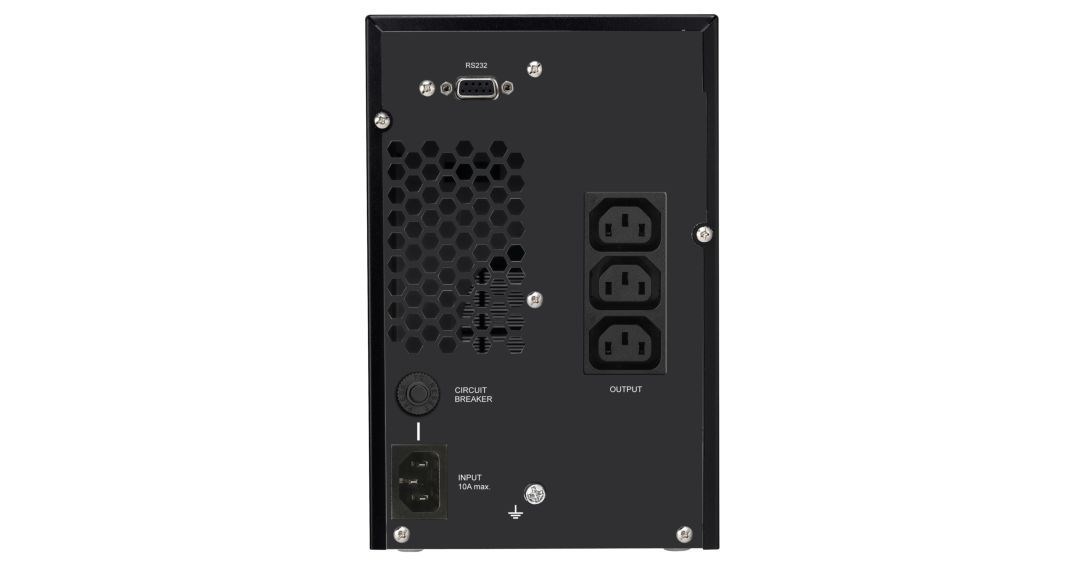 UPS Infosec E4 Value 1000 (Double-conversion (Online), 1 kVA, 3 AC izlaza)-2