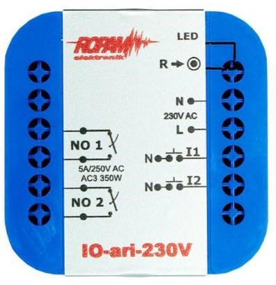 Bežični prijemnik ROPAM RO-2/N (2-kanalni, 230V)