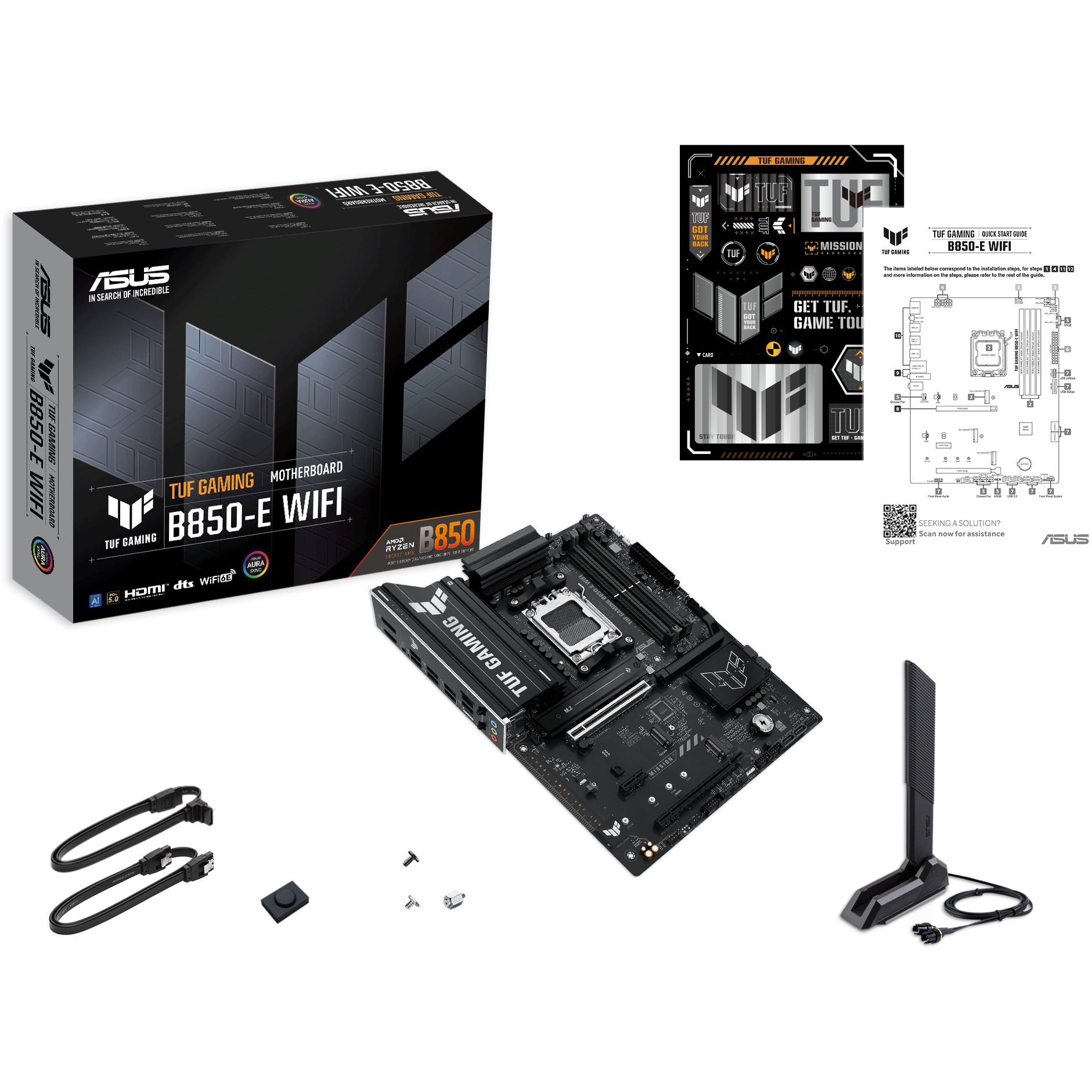 Motherboard ASUS MB AMD B850 SAM5 ATX/TUF GAMING-3