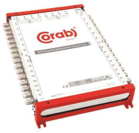 Multiswitch CORAB SMART LINE 9/24 (9 ulaza, 24 izlaza, za 2 satelita)