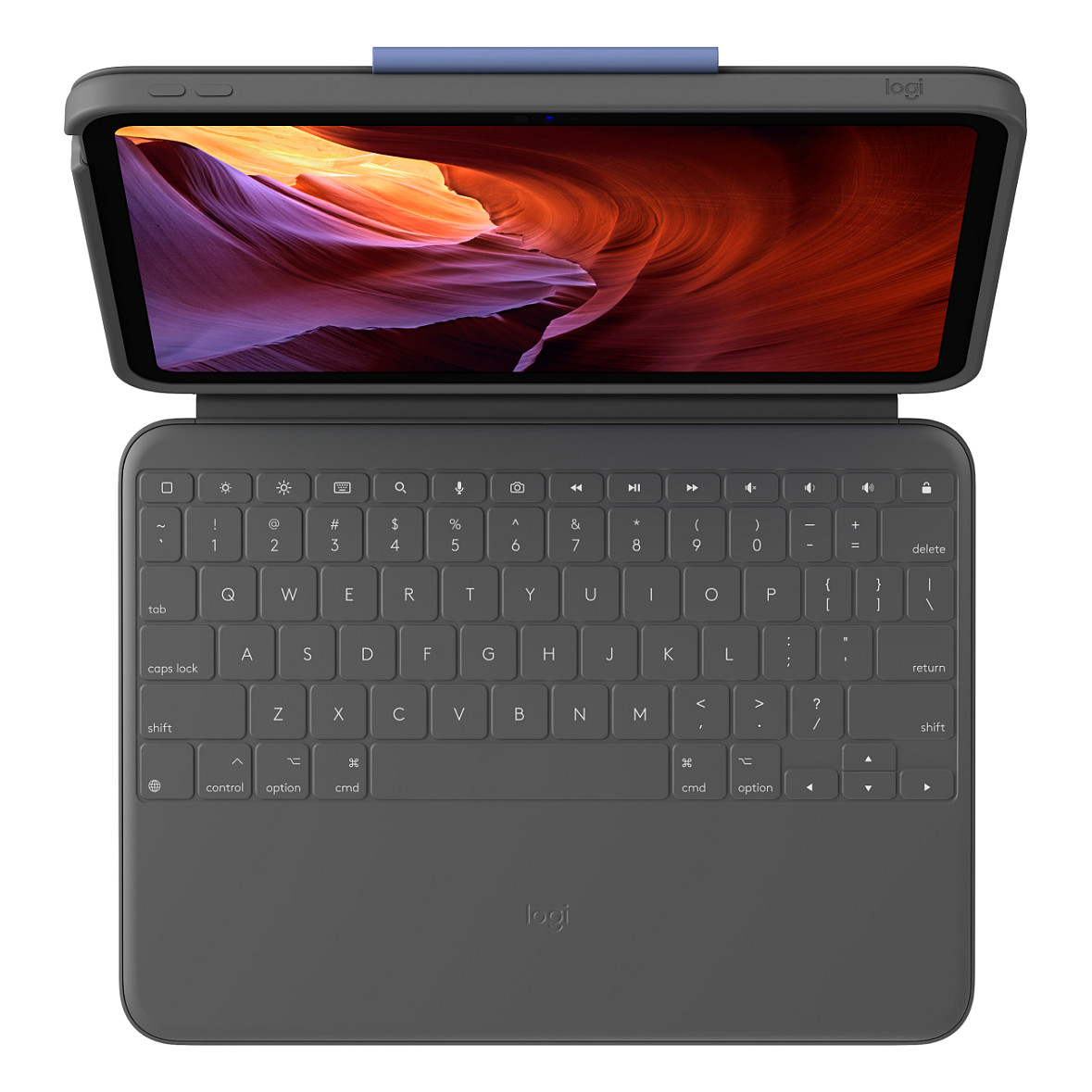 Tipkovnica WESTERN DIGITAL Logitech 920-011200 QWERTZ njemačka Smart Connector grafitna – internacionalna non HR tipkovnica-1