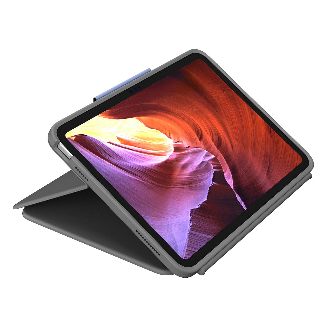 Tipkovnica WESTERN DIGITAL Logitech 920-011200 QWERTZ njemačka Smart Connector grafitna – internacionalna non HR tipkovnica-3