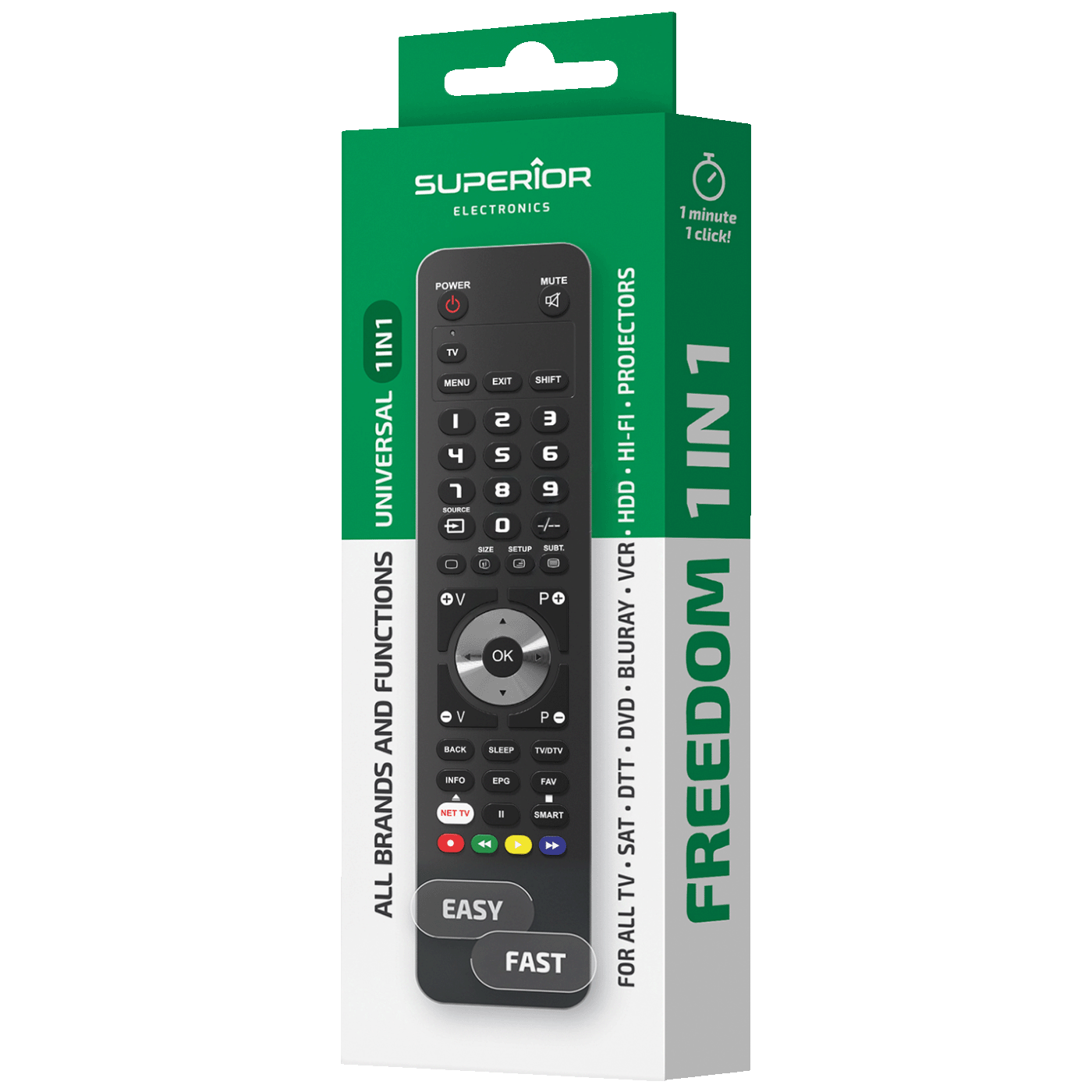 Programabilni daljinski upravljač SUPERIOR 11 FREEDOM-3