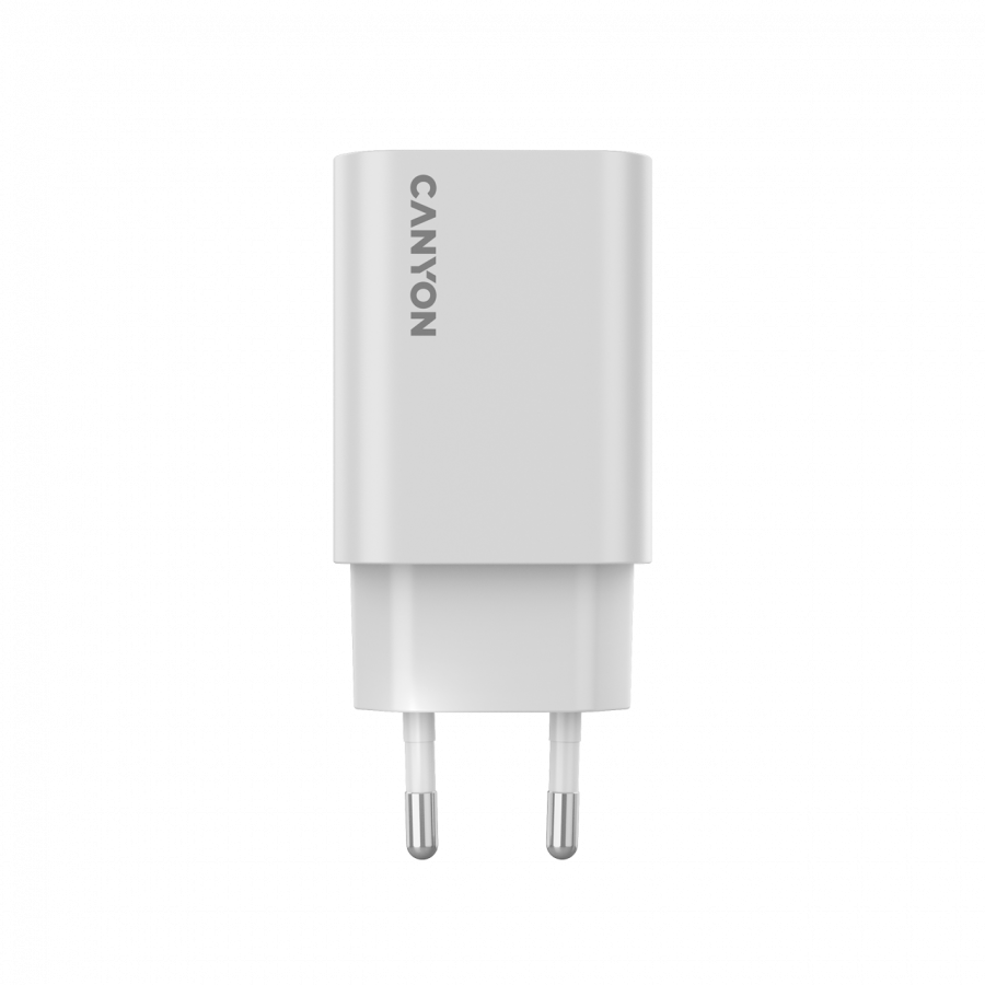 Punjač CANYON CNE-CHA30CLW (Max Power 30W, 1xPD, EU, Bijeli)-4