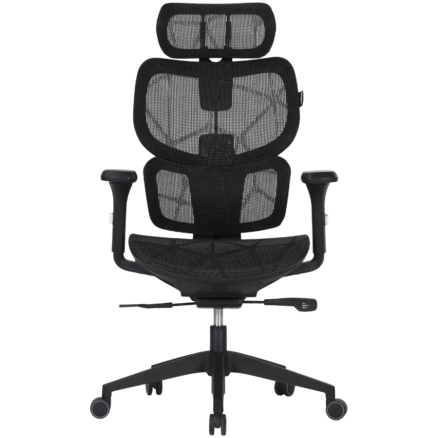 Gaming stolica CANYON CNS-MOCH01 (Ventra MOCH01, Mesh, Crna)-0