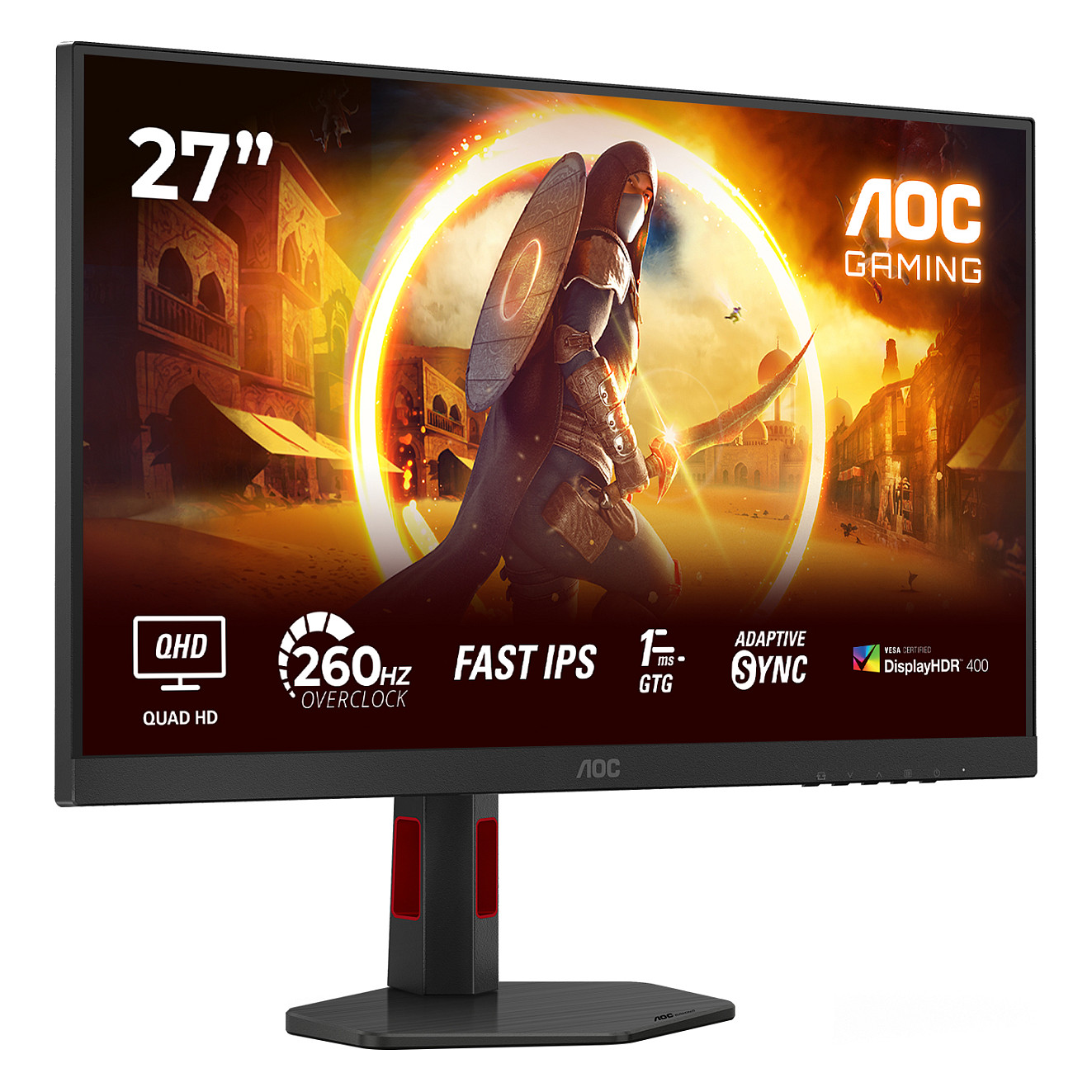 Gaming monitor AOC Q27G4ZR (27", QHD, 240Hz, 0.5ms)-4
