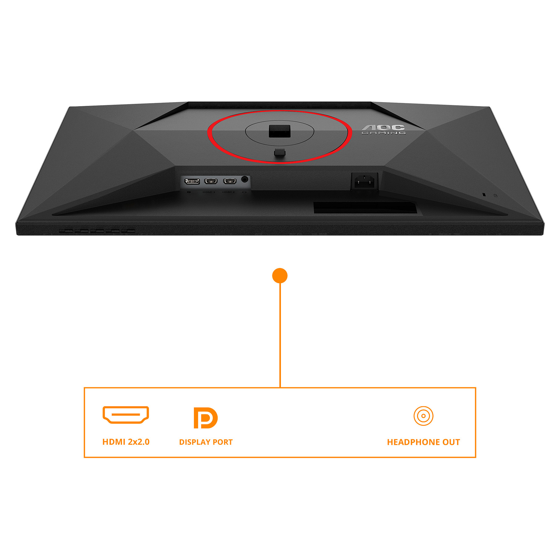 Gaming monitor AOC Q27G4ZR (27", QHD, 240Hz, 0.5ms)-14