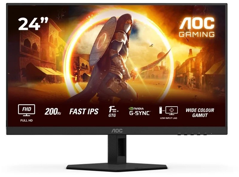 Monitor AOC 24G4HRE (24" Full HD, IPS, 1 ms, 144 Hz, FreeSync, HDR)-0