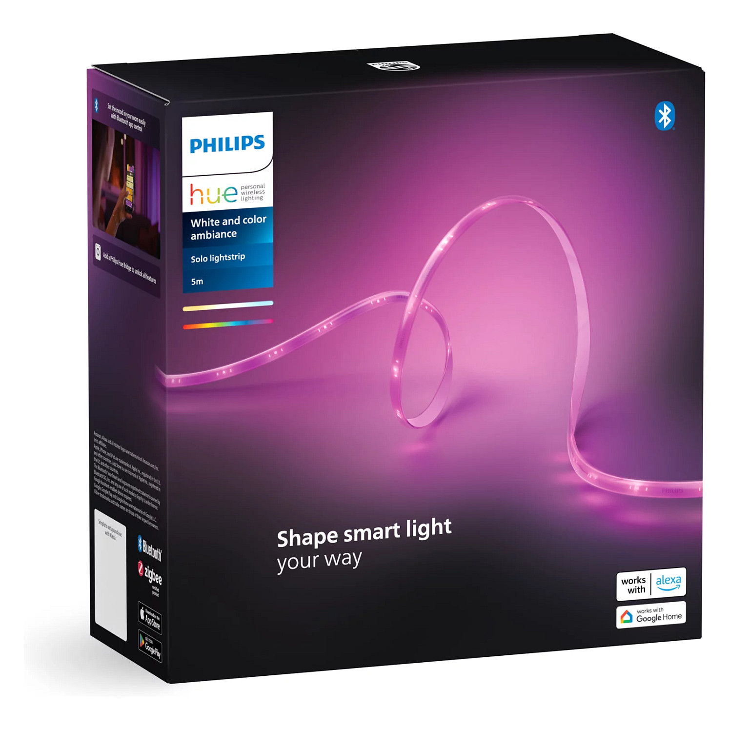 LED traka PHILIPS Hue White and Color Ambiance Lightstrip Plus V4 (2m)-2