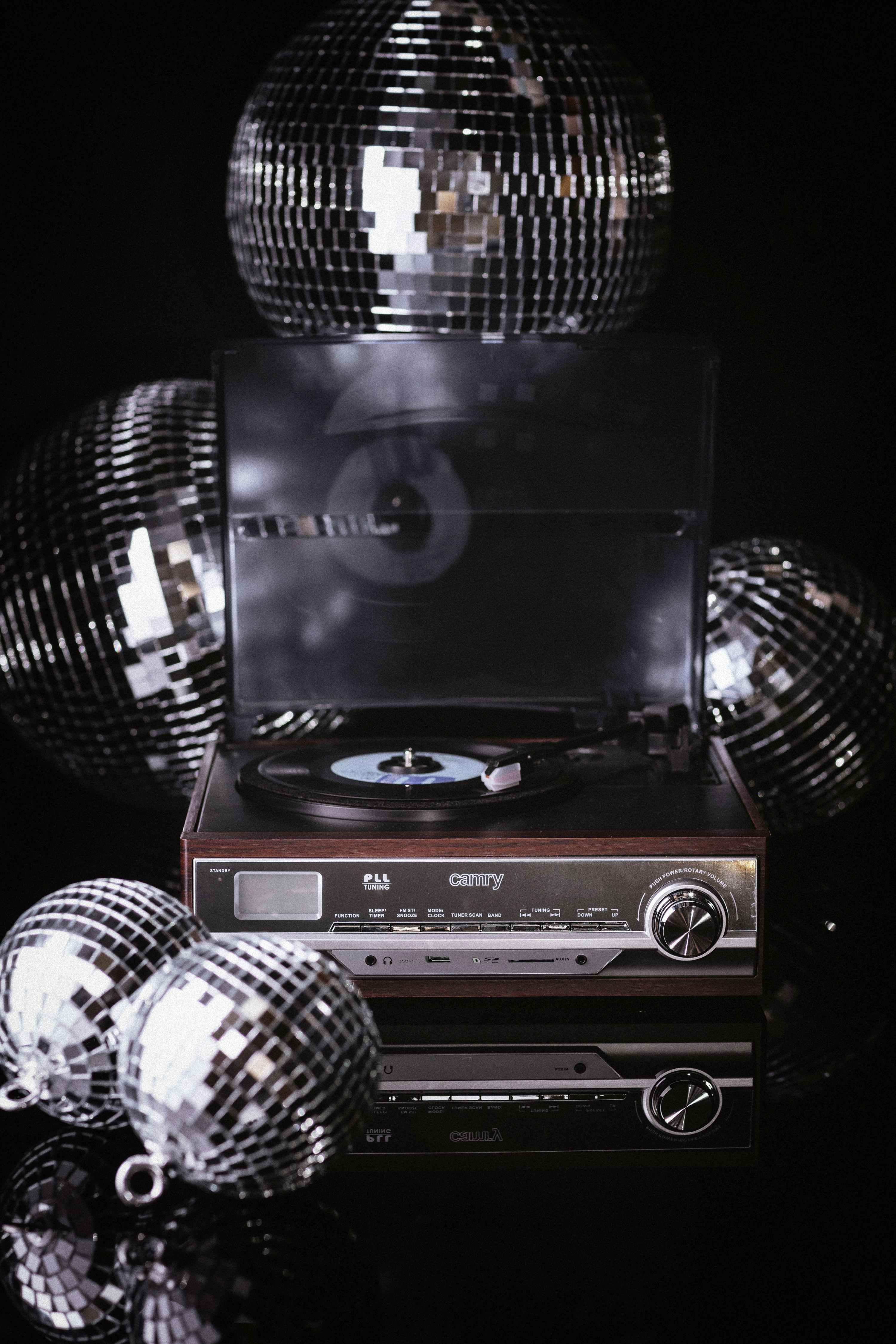 Gramofon CAMRY CR1168 Retro (Bluetooth, MP3, USB, SD, snimanje)-4