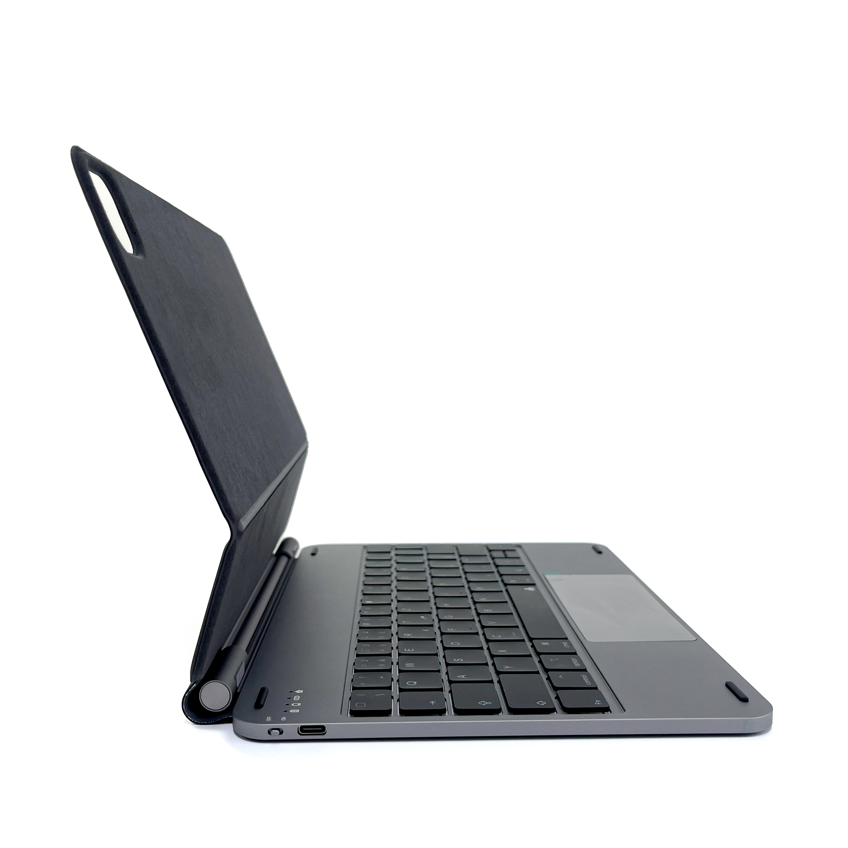 Tipkovnica DVICED Magnetic Aluminium za iPad Air/Pro 11-inch (aluminij, magnetska, CZ, tamno siva)-0