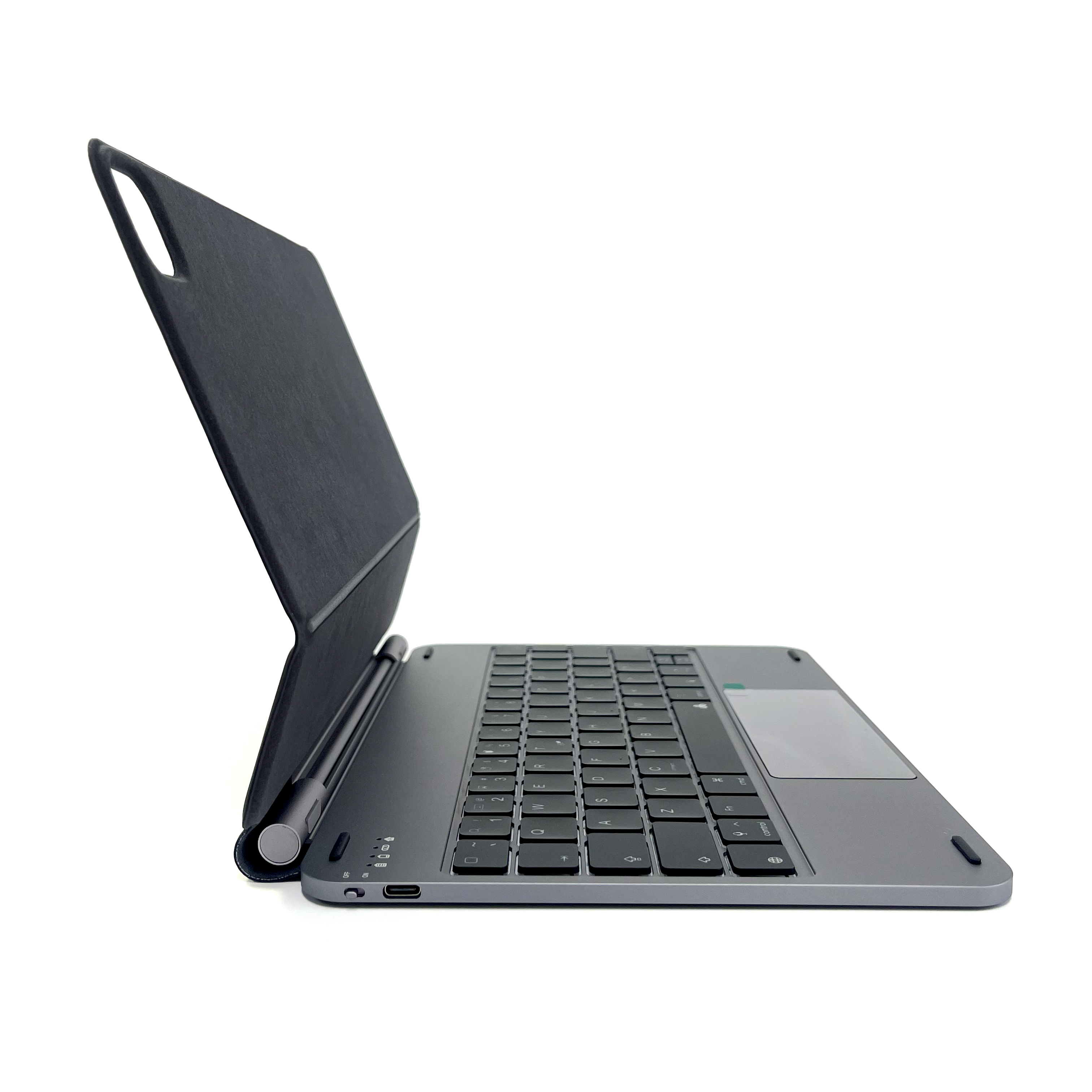 Tipkovnica DVICED Magnetic Aluminium za iPad Air/Pro 11-inch (US raspored, tamno siva)-0