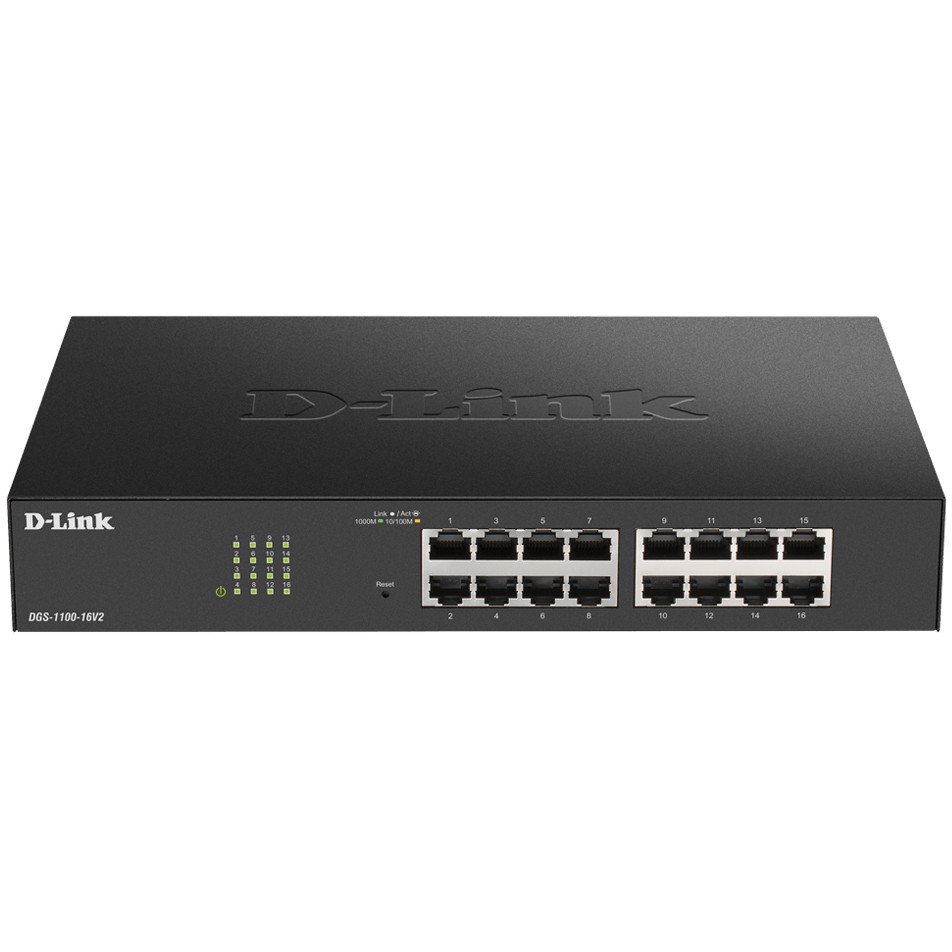 Switch D-LINK DGS-1100-16V2 (Managed L2, Gigabit Ethernet, 10/100/1000)-0