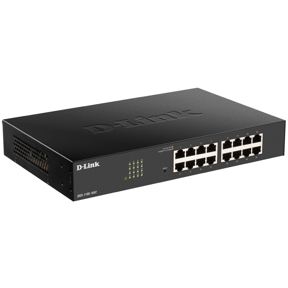 Switch D-LINK DGS-1100-16V2 (Managed L2, Gigabit Ethernet, 10/100/1000)-1