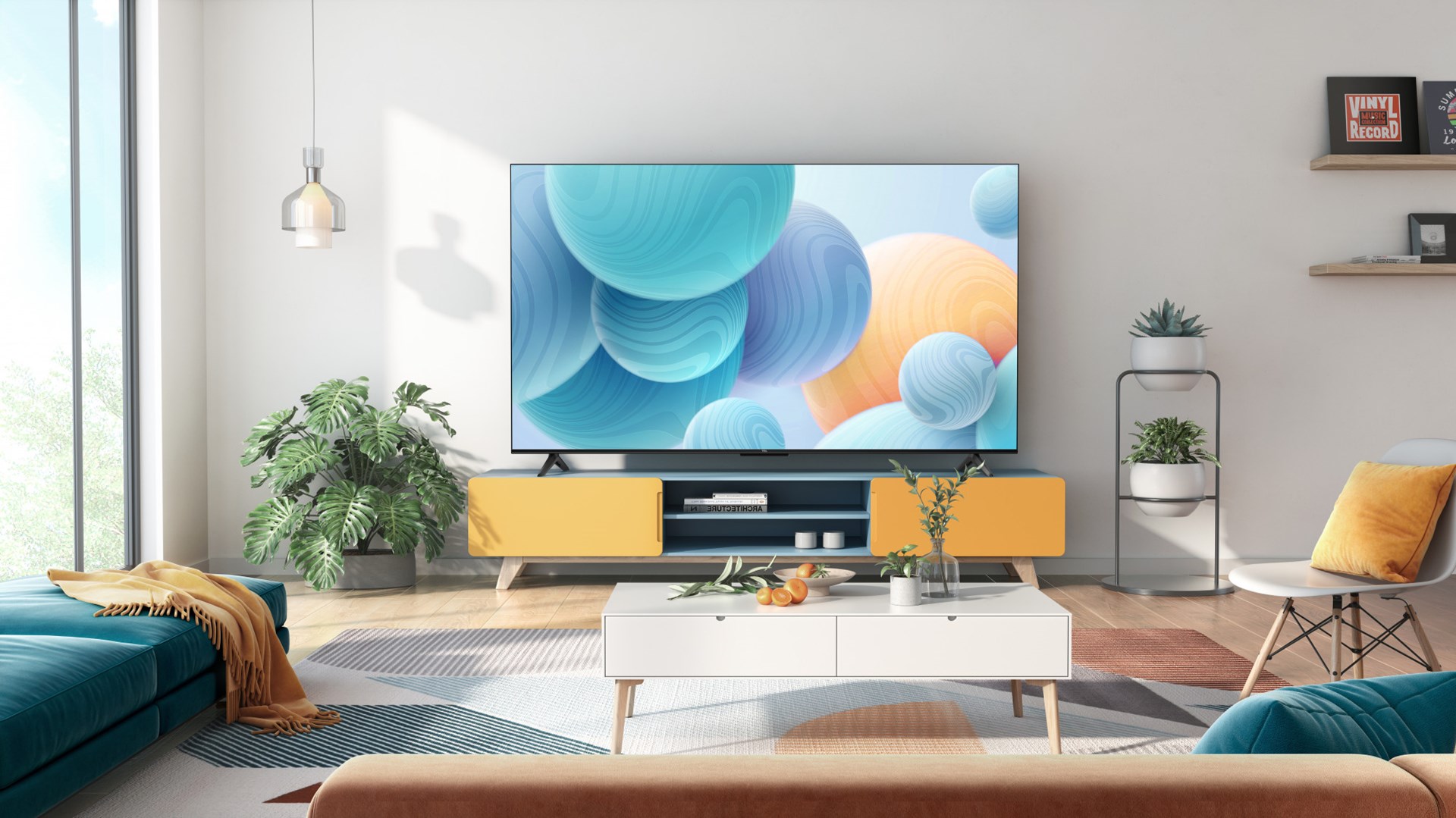 TV TCL LED 65P69K Google TV (165 cm, 4K UHD, HDR10, Dolby Audio, Smart TV)-4