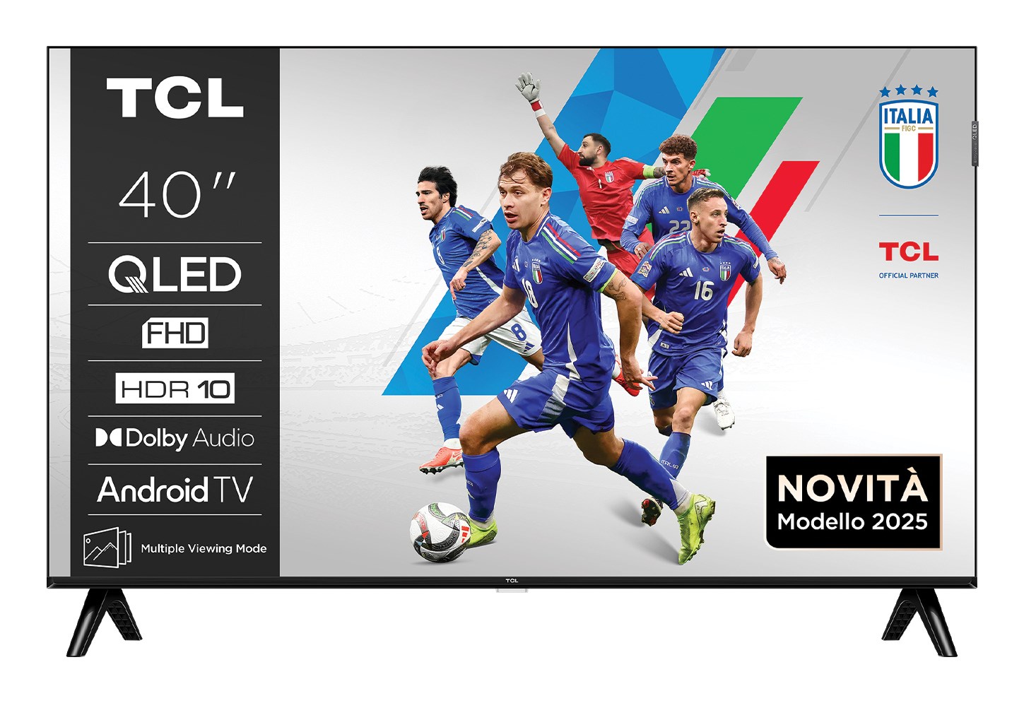 TV TCL QLED 40S59K Google TV (101.6 cm, Full HD, HDR10, Smart TV)-0