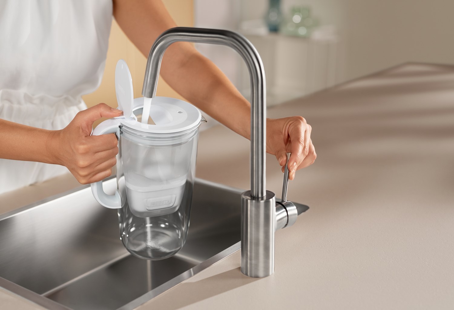 Brita Glass+1 Maxtra Pro PP filter jug (grey)-6
