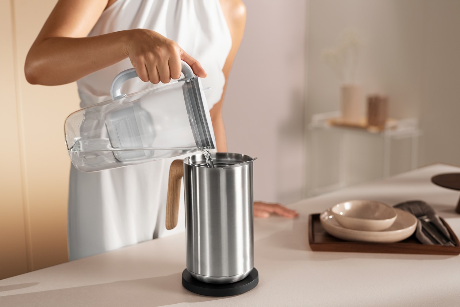 Brita Glass+1 Maxtra Pro PP filter jug (grey)-9