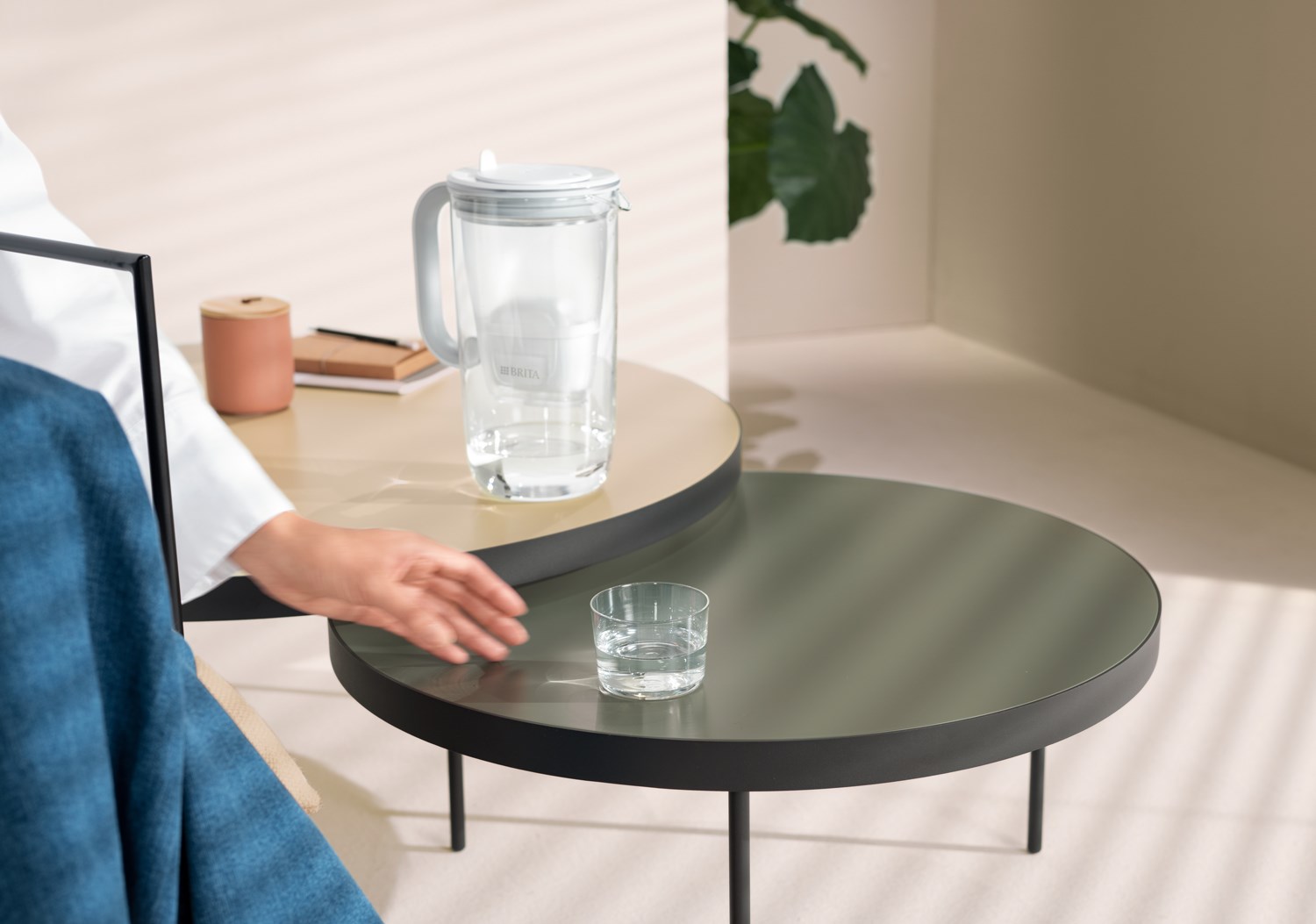 Brita Glass+1 Maxtra Pro PP filter jug (grey)-5