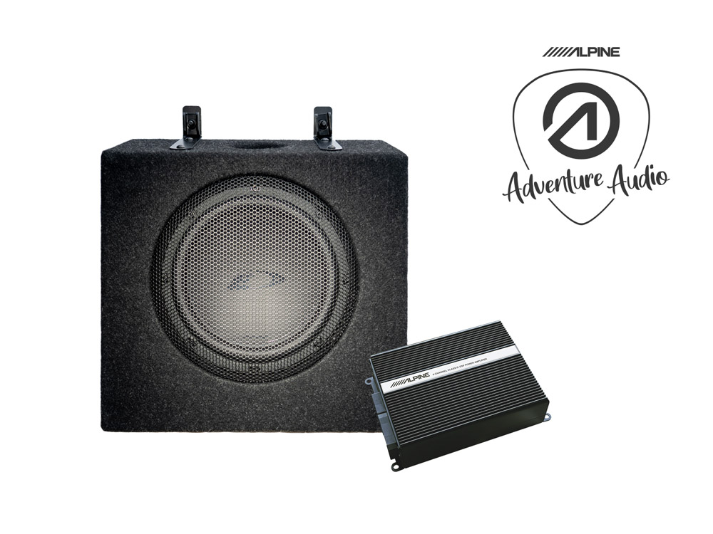 Auto subwoofer s pojačalom ALPINE SPC-W84AT6-2  (DSP Amplifier & Subwoofer System for VW T6 / T6.1)-1