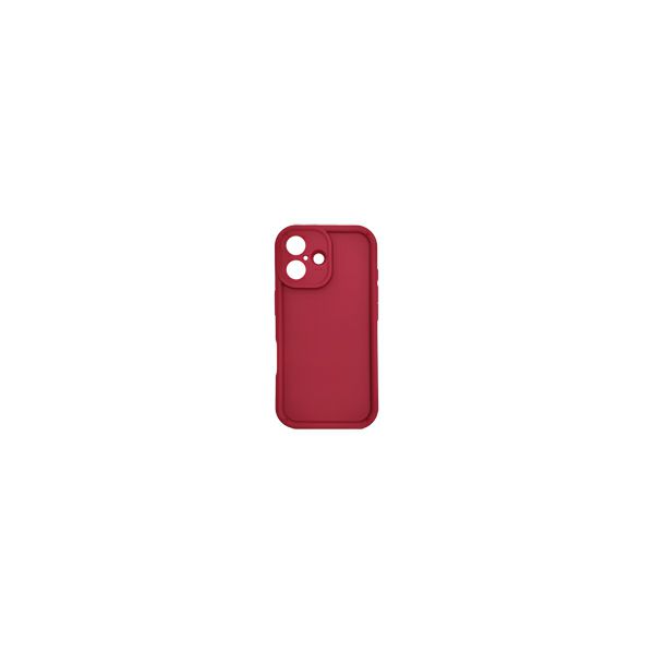 Maskica za telefon MAX MOBILE MM TPU IPHONE 17 PRO - SILICONE CANDY Dark Red (visokokvalitetni TPU materijal, zaštita ekrana i kamere, originalni otvori)-1