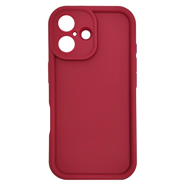 Maskica za telefon MAX MOBILE MM TPU IPHONE 17 PRO - SILICONE CANDY Dark Red (visokokvalitetni TPU materijal, zaštita ekrana i kamere, originalni otvori)-0