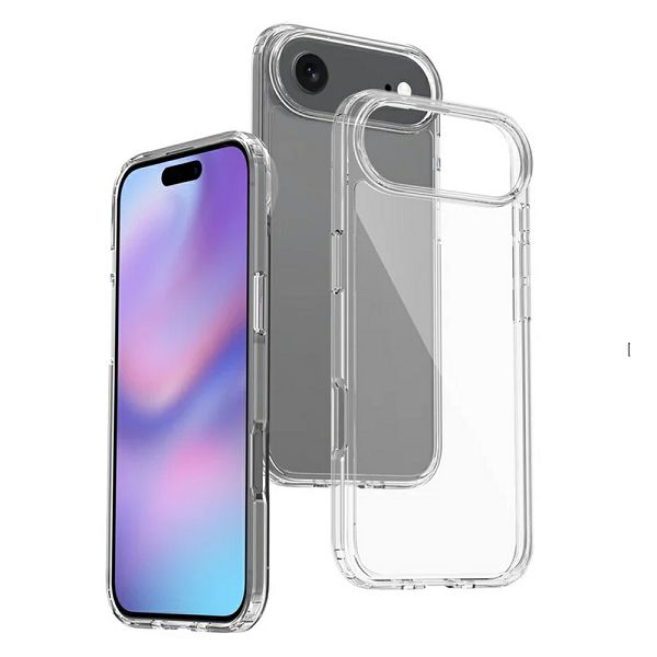 Maska za mobitel MAX MOBILE MM TPU IPHONE 17 AIR - ULTRA SLIM (prozirna, silikonska, ultra tanka, štiti od udaraca, nečistoće i ogrebotina)-0