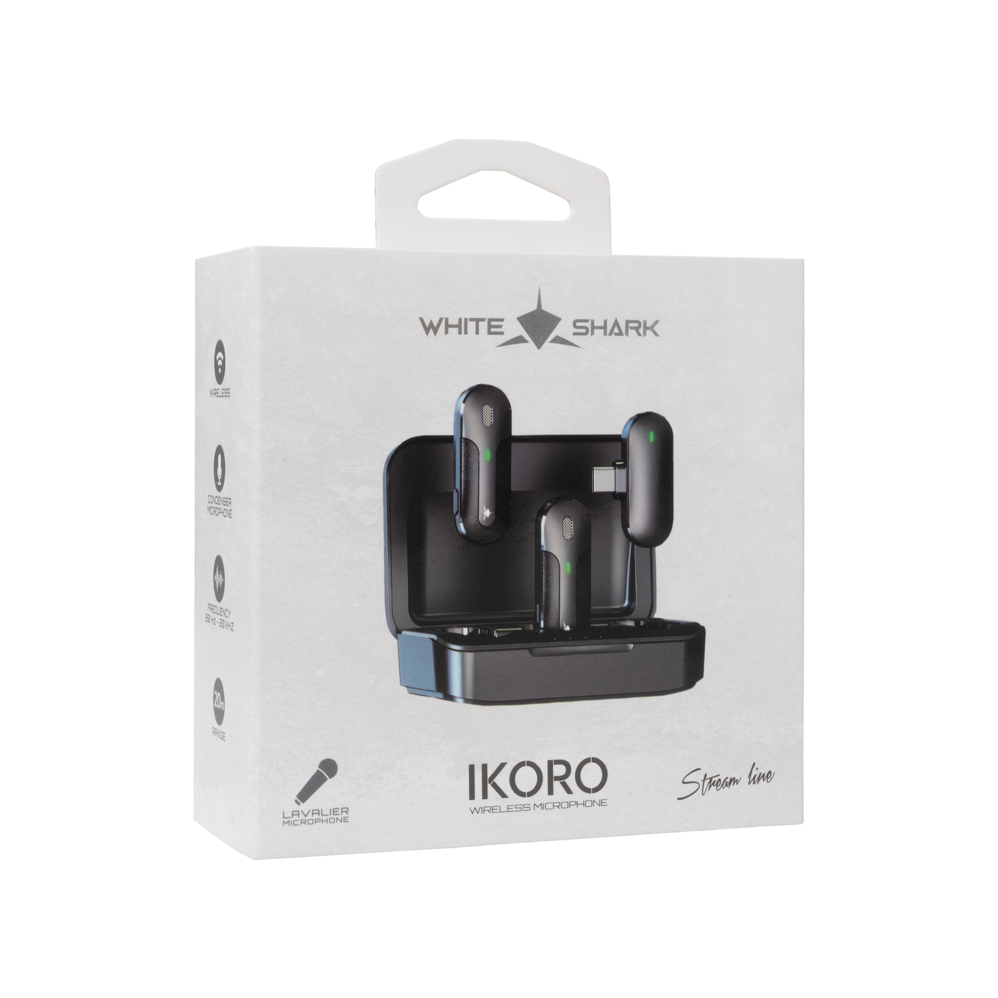 Mikrofon WHITE SHARK bežični LAVALIER MICROPHONE DSM-06 TASSA-7