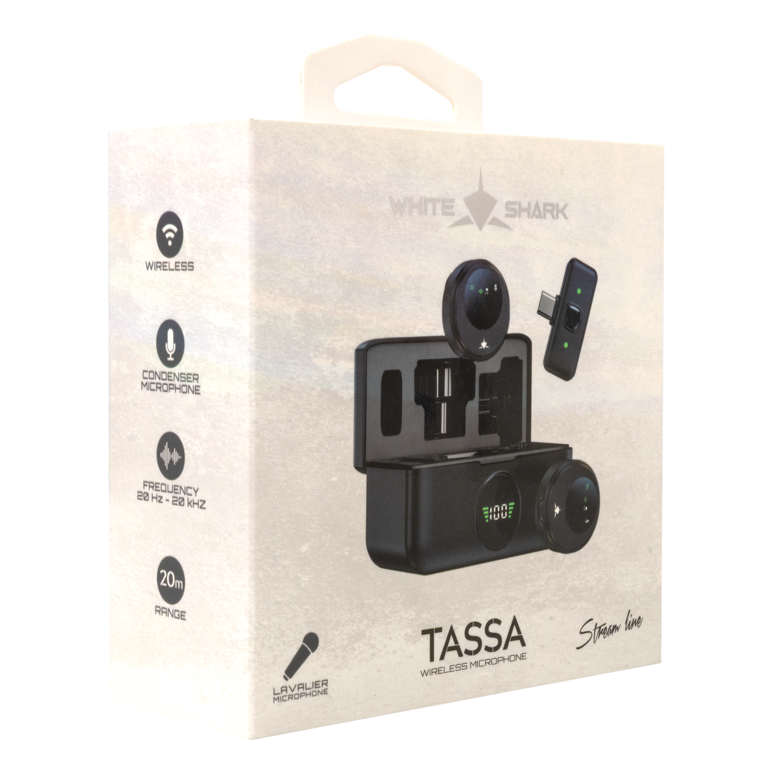 Mikrofon WHITE SHARK bežični LAVALIER MICROPHONE DSM-06 TASSA-6