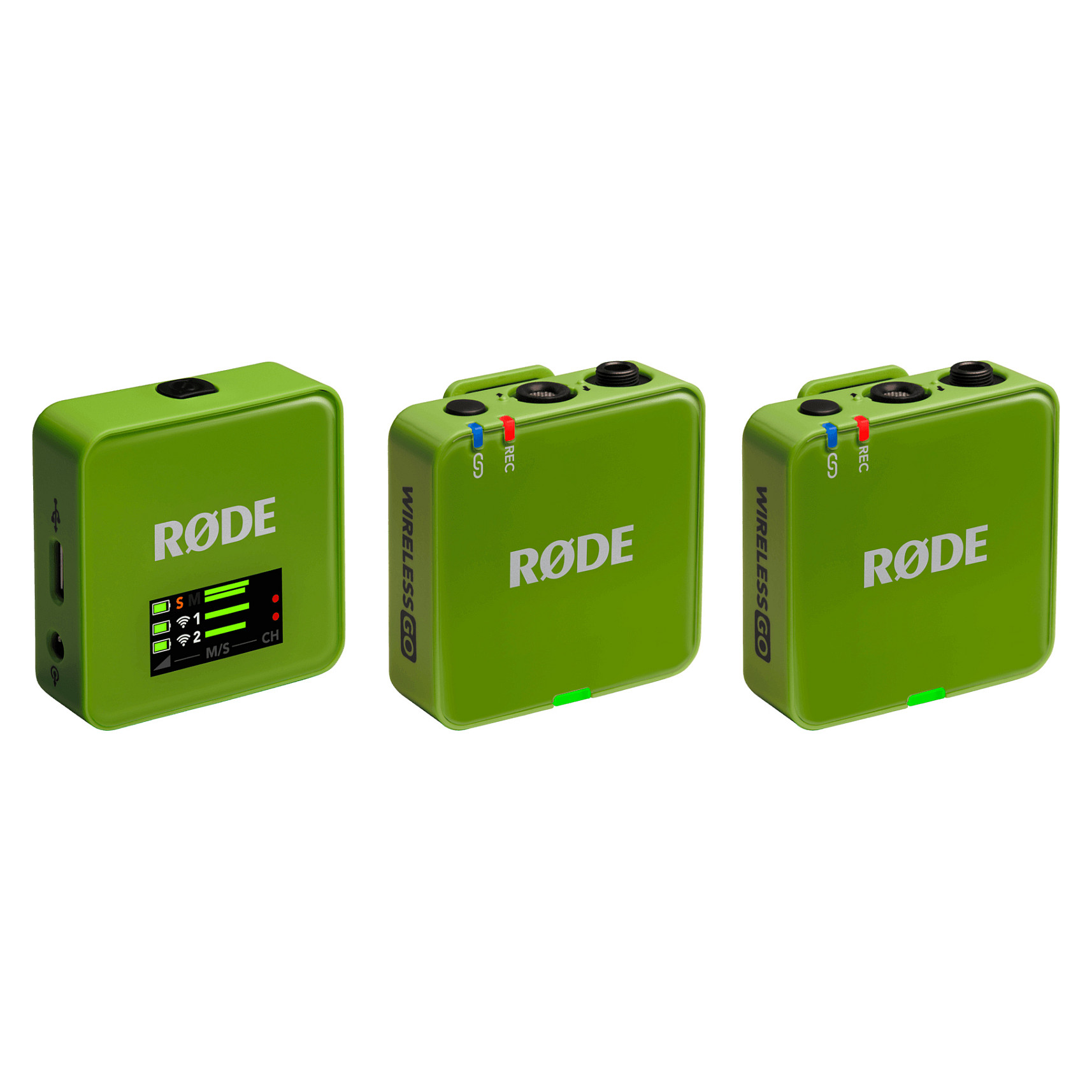 Bežični mikrofonski sustav RODE Wireless GO III (2.4 GHz, 32-bit float, zeleni)