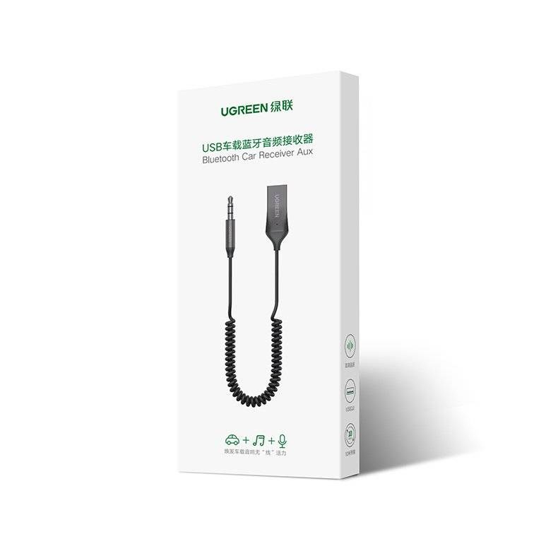 Audio receiver UGREEN CM309 (Bluetooth 5.0, USB, AUX)-7