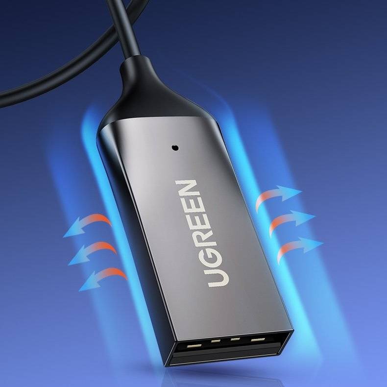 Audio receiver UGREEN CM309 (Bluetooth 5.0, USB, AUX)-3