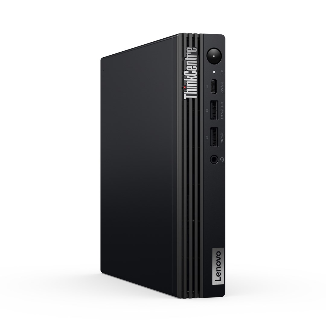 Mini računalo LENOVO ThinkCentre M70q Gen 5 (i3-14100t, 8gb ddr5, 256gb ssd, win 11 pro, crno)-3