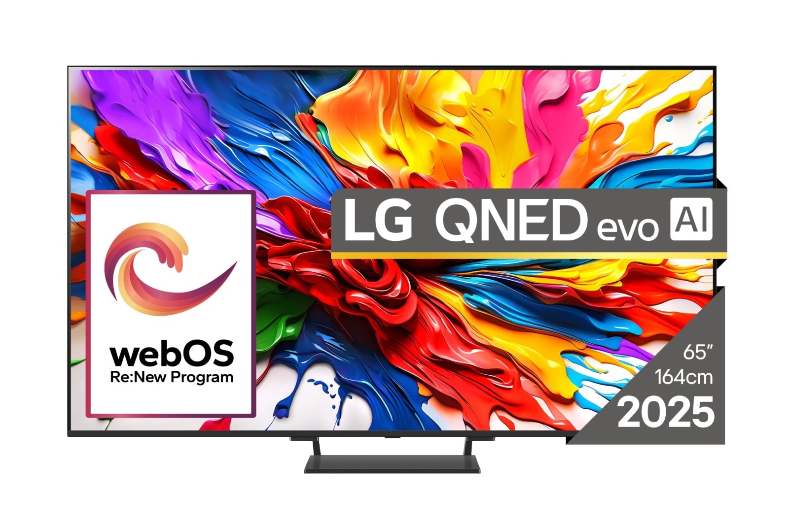 TV LG QNED evo AI 65QNED93A6A 165.1 cm (65") 4K Ultra HD Smart TV Wi-Fi Crna