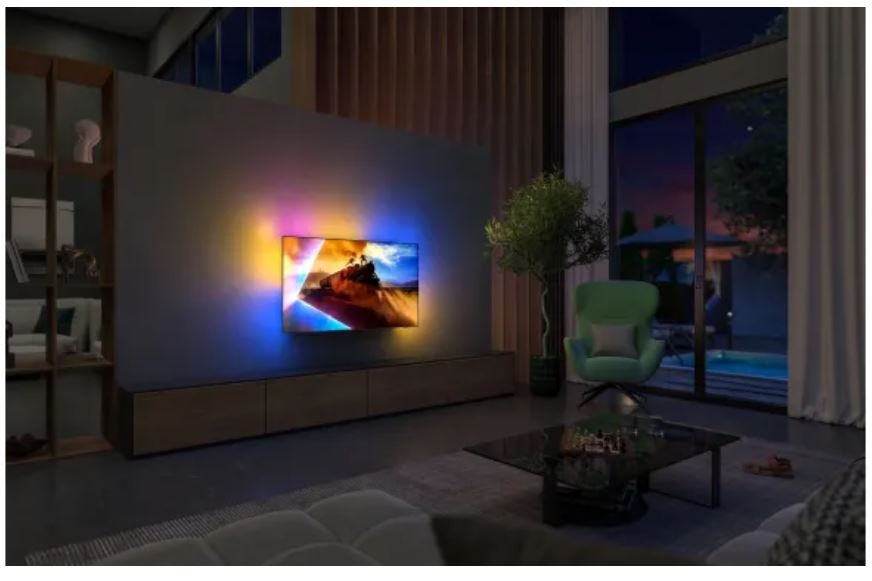 TV PHILIPS OLED Ambilight 48OLED770/12 Titan OS (121 cm, 4K Ultra HD, Dolby Vision, HDR10+, Dolby Atmos, Smart TV)-4