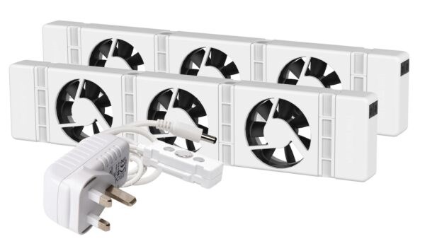 Ventilator SPEED COMFORT SpeedComfort Duo Set White Fan-0