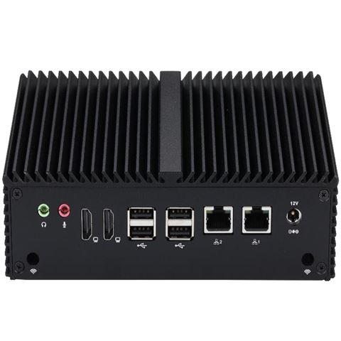 MINI PC MS META Q10922C (8GB, 256GB, cpu n100, 2 × hdmi, 2 × usb 3.0, 6 × usb 2.0, 2 × rs-232, 3 × m.2, 1 × sata 3.0, 2 × realtek 2.5 gigabit lan)