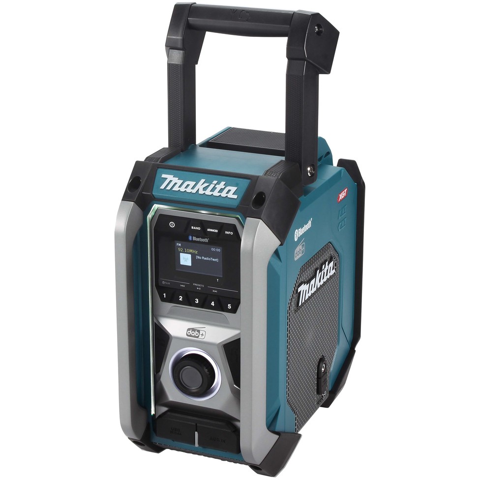 Radio MAKITA MR007GZ Analog & digital Black, Green-0