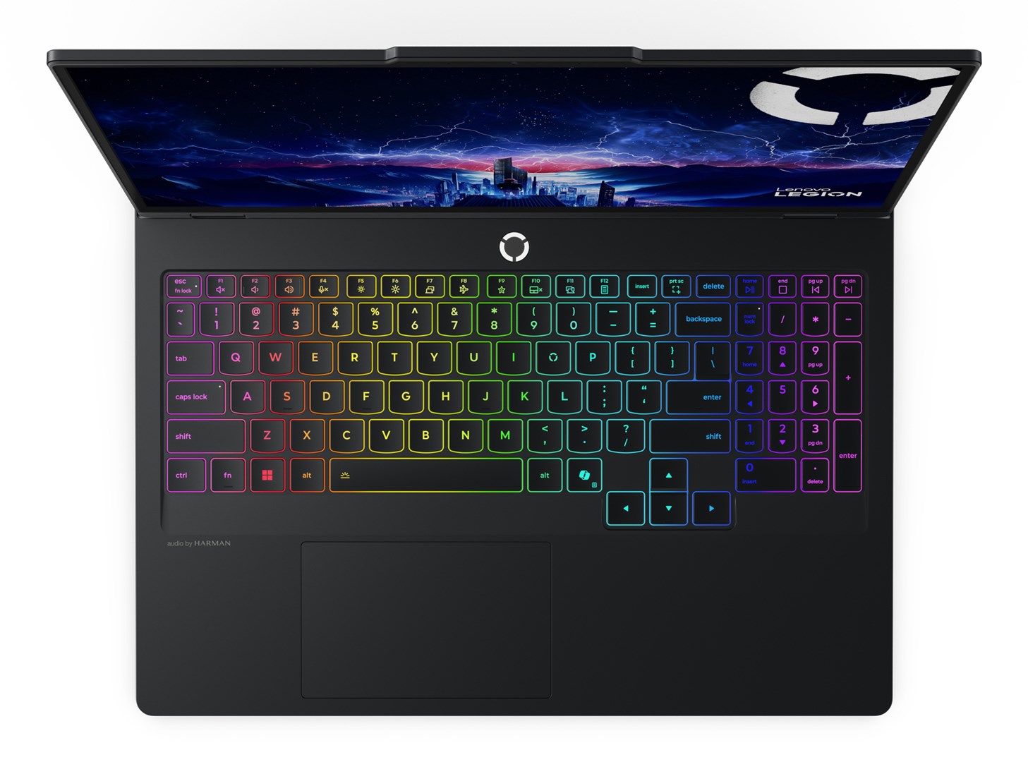 Laptop LENOVO Legion Pro 5 16IAX10 (16", OLED, WQXGA, Intel Core Ultra 7 255HX, 32GB, 1TB SSD, NVIDIA GeForce RTX 5060 8GB, Windows 11, Non-HR tipkovnica, Eclipse Black)-8