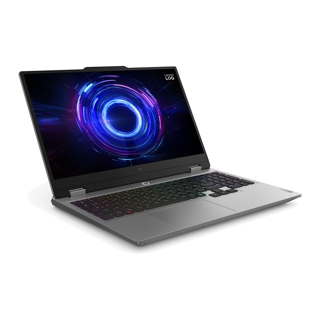 Laptop LENOVO LOQ 15IRX10 (i5-13450HX, 15.6" FHD IPS 300nits Anti-glare, 144Hz, 16GB DDR5, SSD1TB, GeForce RTX 5050 8GB, 60Wh, NoOS, Luna Grey) – internacionalna non HR tipkovnica-2
